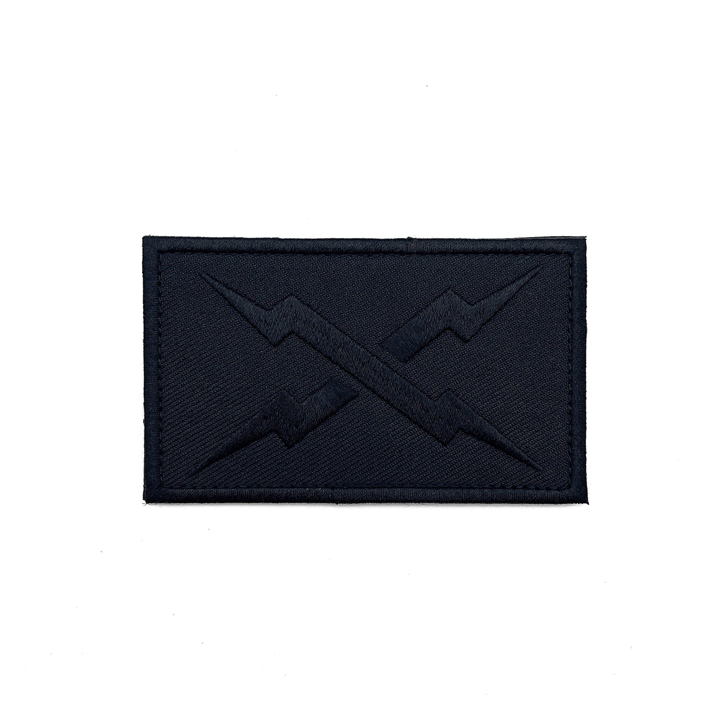 BLACK BOLTS EMBROIDERED PATCH
