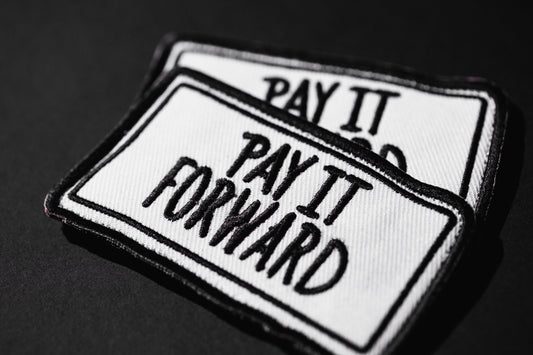 PAY IT FORWARD PATCH - WHITE