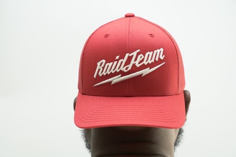 RAIDWAUKEE TRUCKER HAT - RED