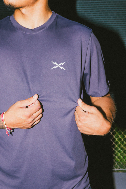 DRY-FAB TEE GREY
