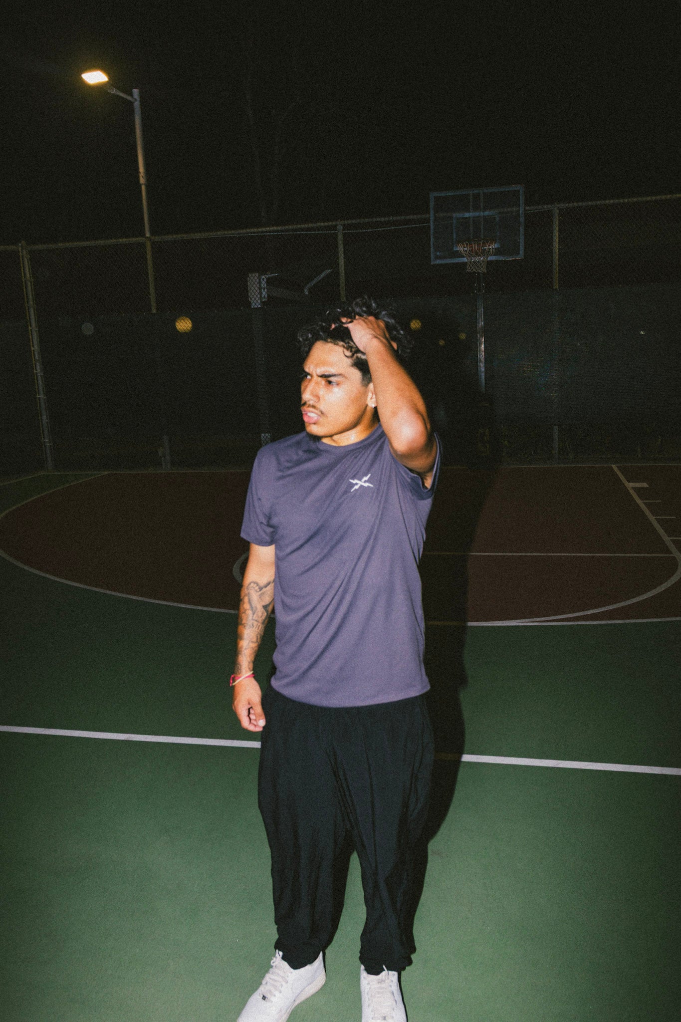 DRY-FAB TEE GREY