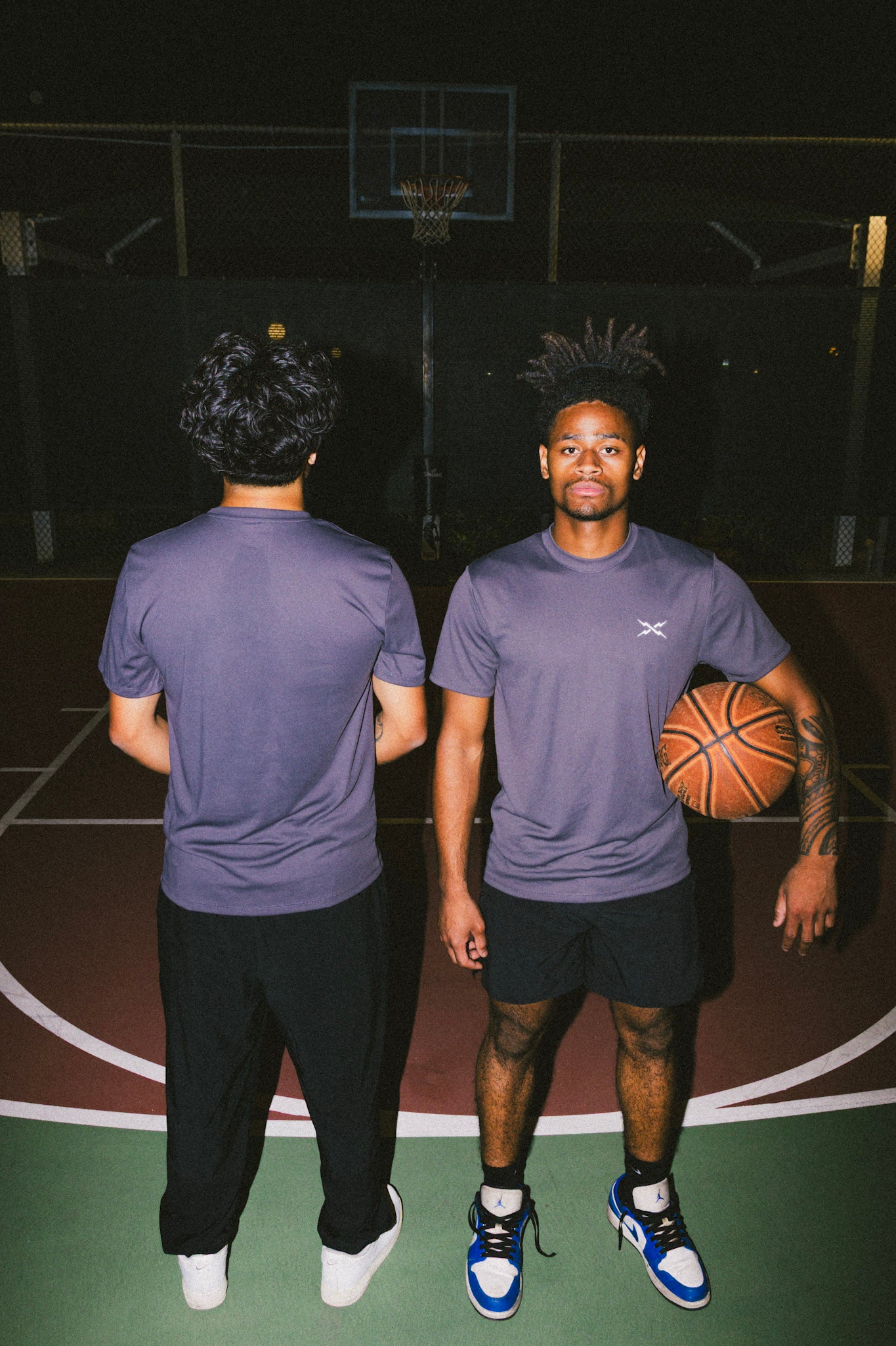 DRY-FAB TEE GREY