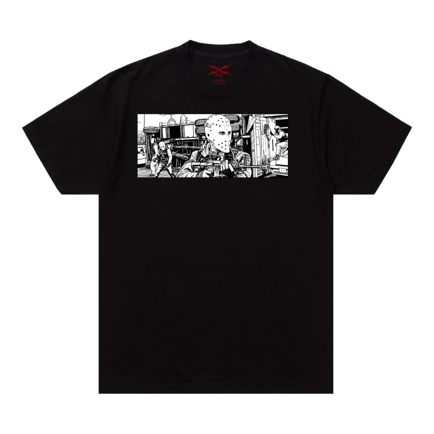 HEAT Mask tee