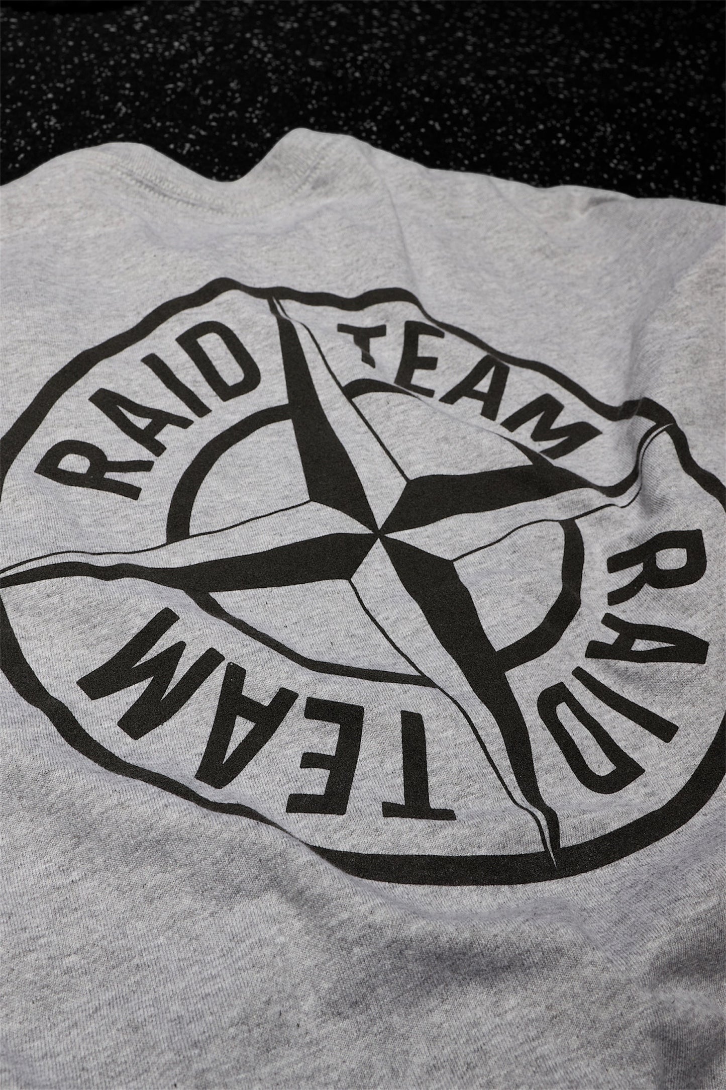 Stone Raid tee reflective GREY heather