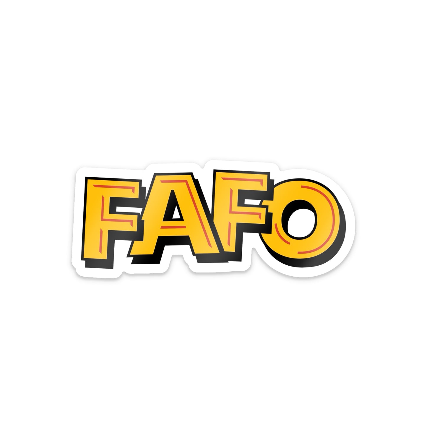 OLIVE DRAB X RAID TEAM FAFO STICKER PACK