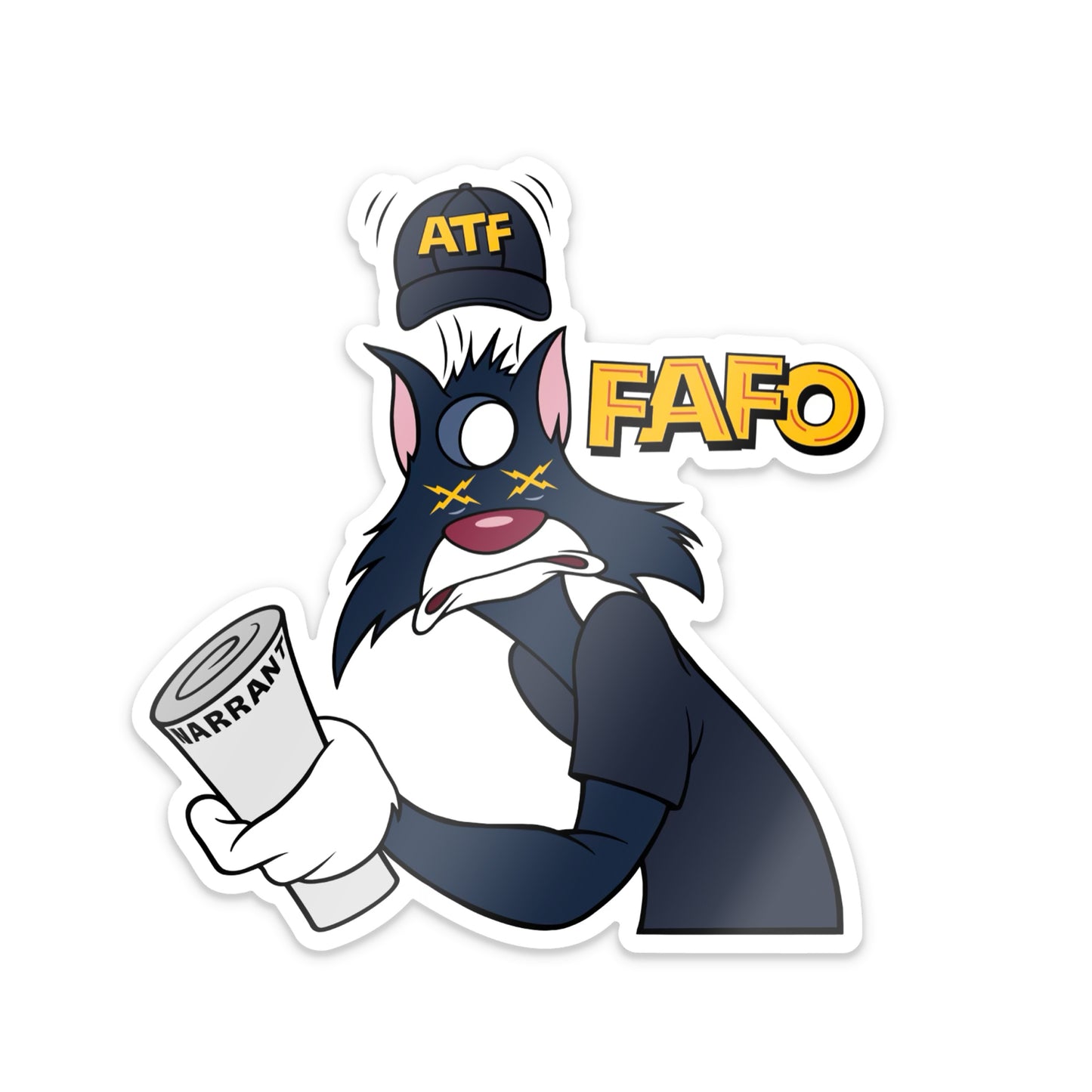 OLIVE DRAB X RAID TEAM FAFO STICKER PACK