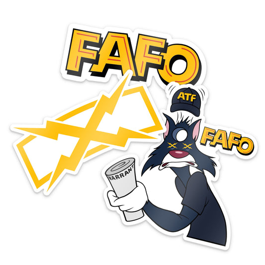 OLIVE DRAB X RAID TEAM FAFO STICKER PACK