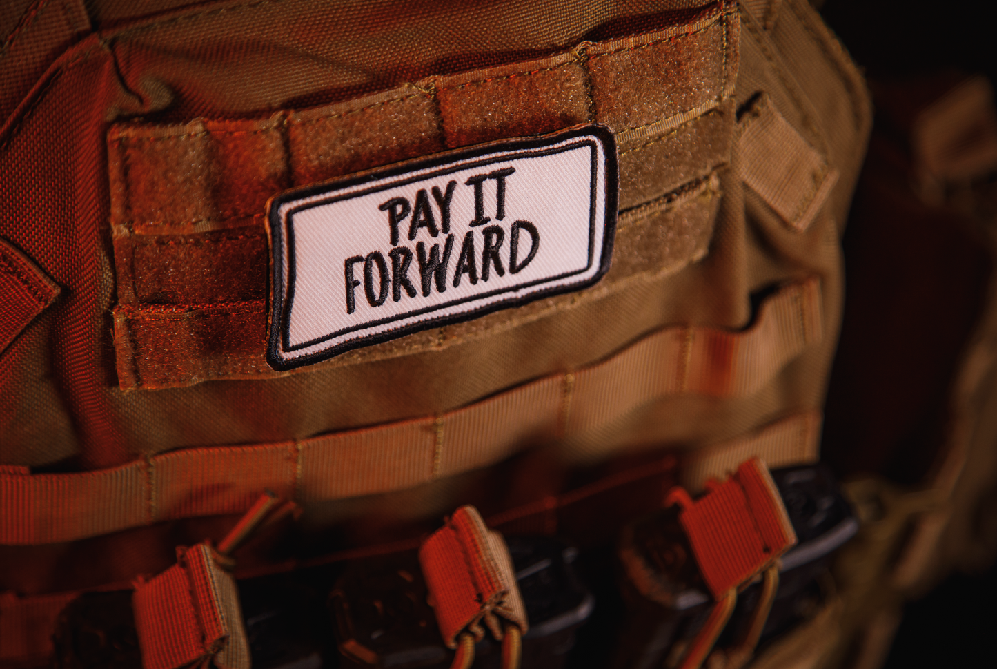 PAY IT FORWARD PATCH - WHITE