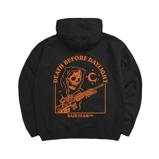 Death Before Daylight M249 SAW hoodie