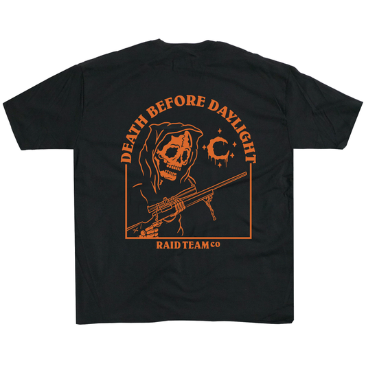 Orange Death Before Daylight M40 Tee