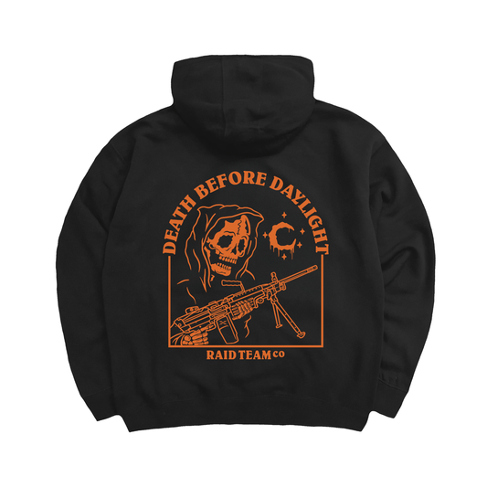 Death Before Daylight M249 SAW hoodie