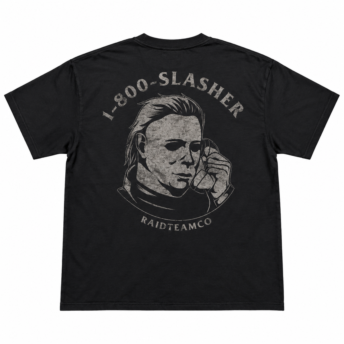SLASHER TEE- BLACK GLOW