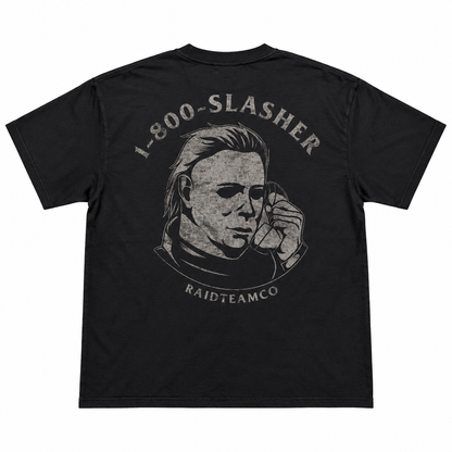 SLASHER TEE- BLACK GLOW