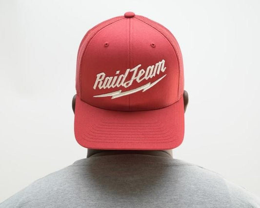 RAIDWAUKEE TRUCKER HAT - RED