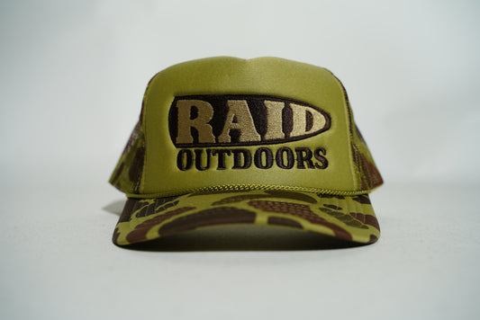 RAID OUTDOOORS TRUCKER DUCK CAMO
