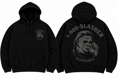 SLASHER HOODIE BLACK GLOW