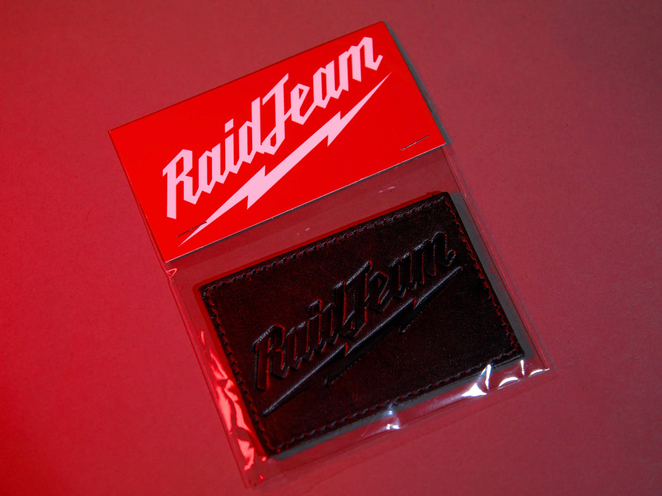 LEATHER RAIDWAUKEE PATCH - BLACK