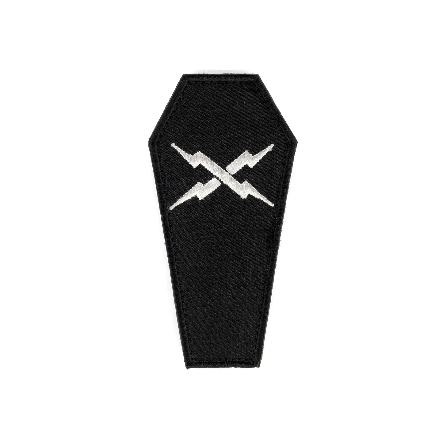 COFFIN EMBROIDERED PATCH