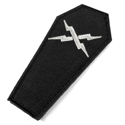 COFFIN EMBROIDERED PATCH