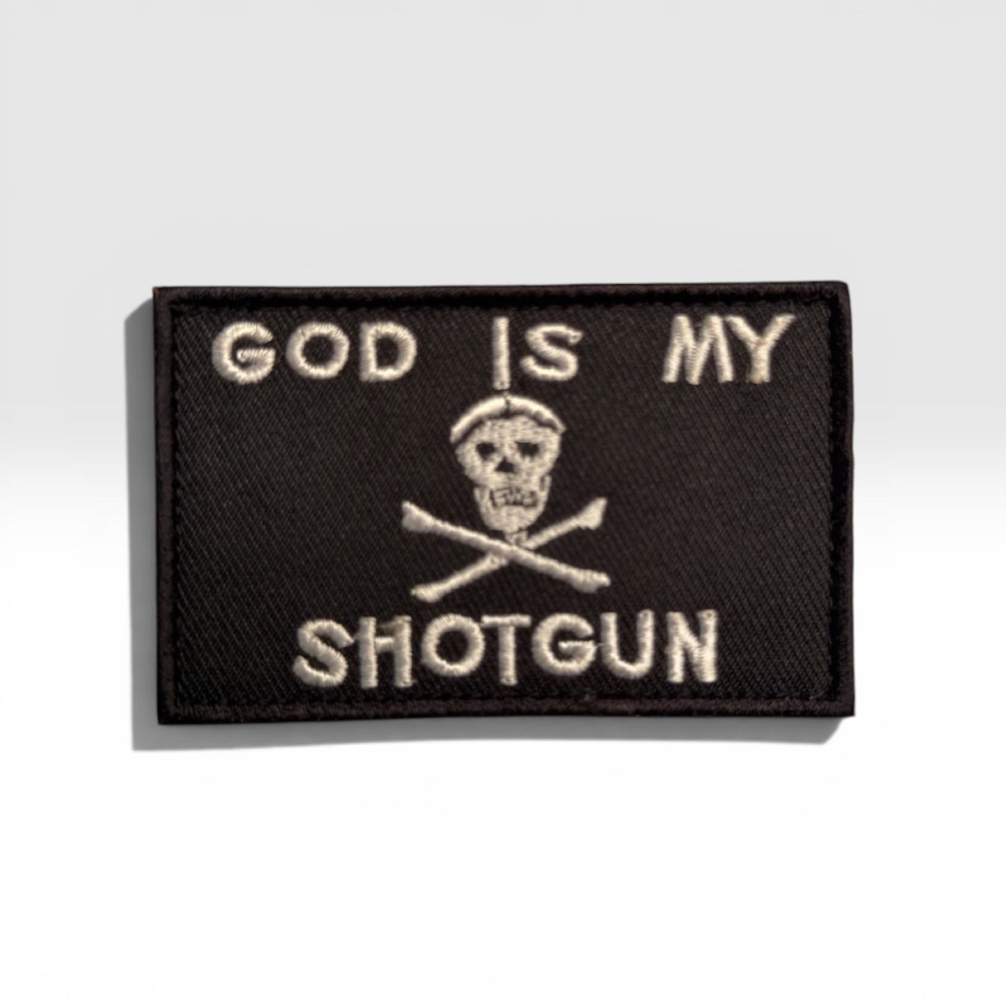 God is my shot gun patch