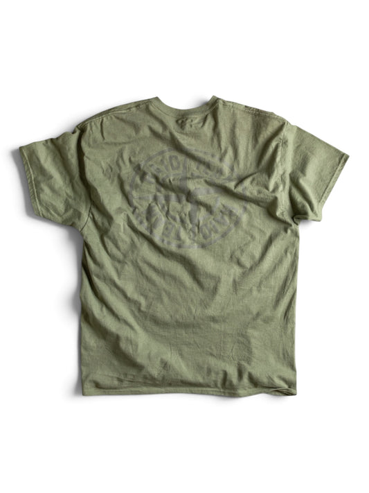 Stone Raid tee reflective  GREEN