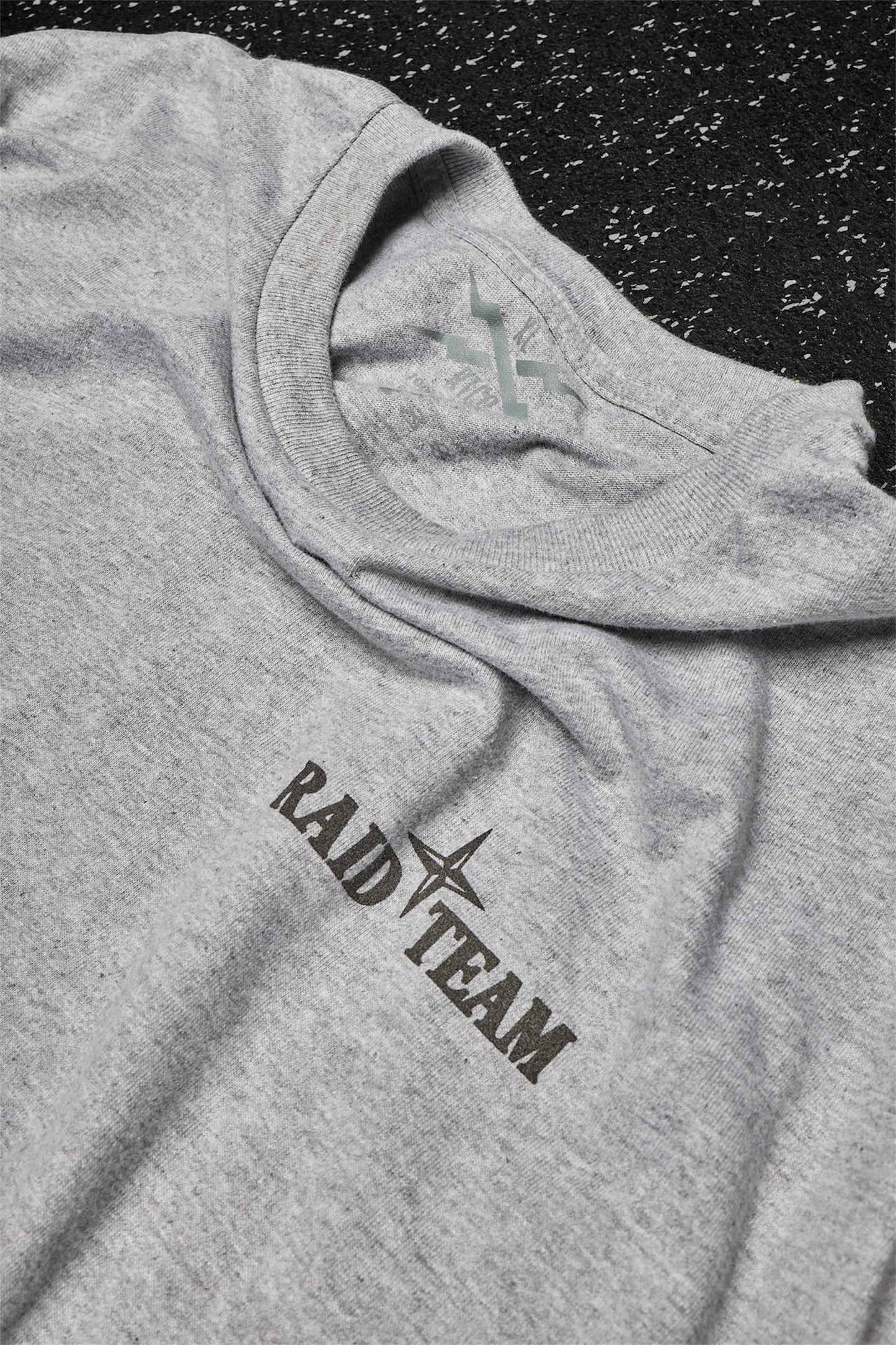 Stone Raid tee reflective GREY heather