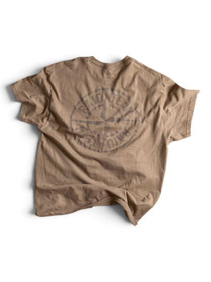 Stone Raid tee reflective TAN
