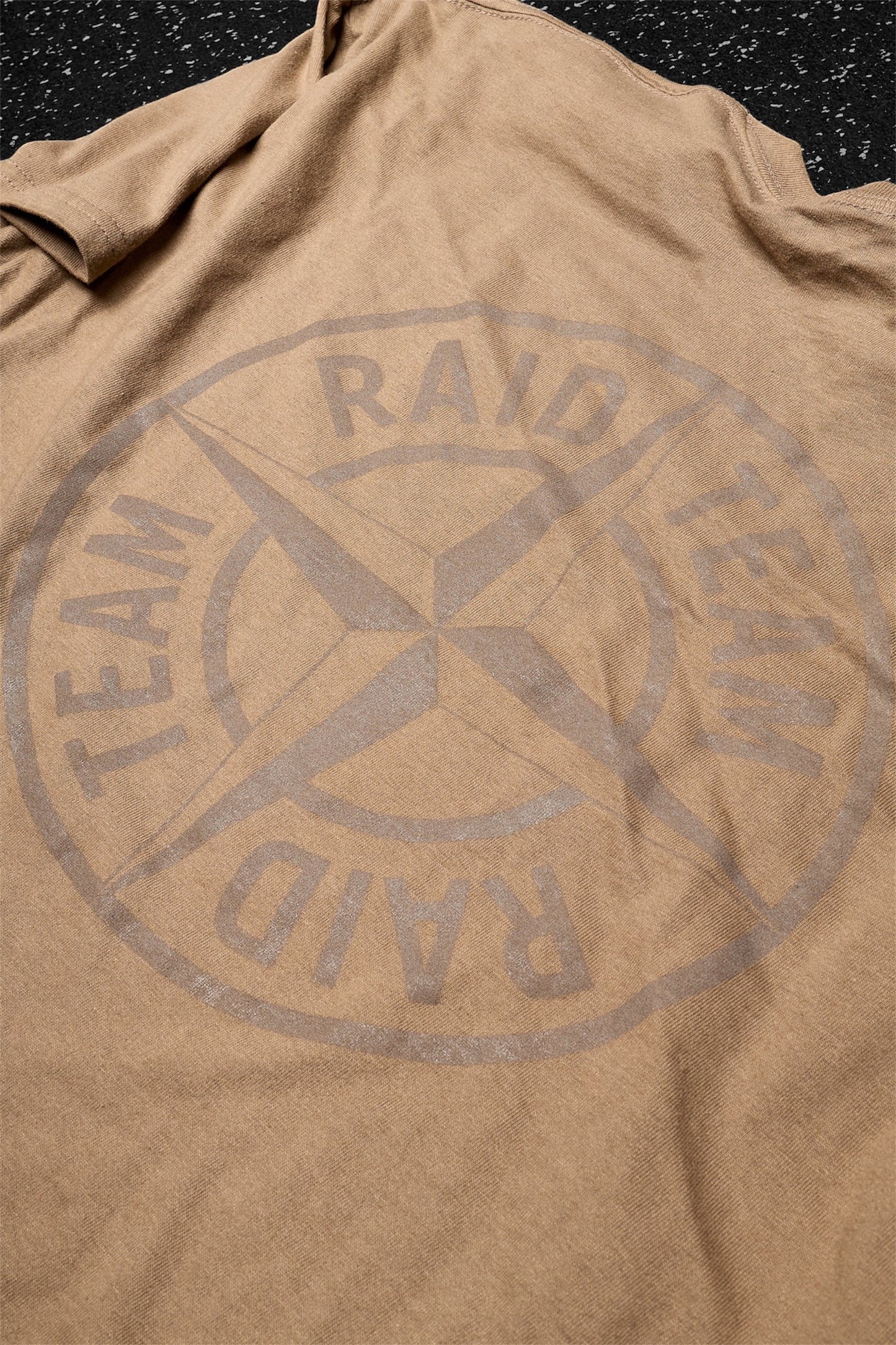 Stone Raid tee reflective TAN