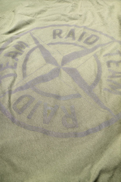 Stone Raid tee reflective  GREEN
