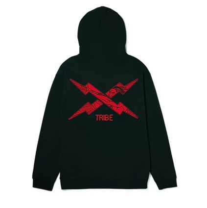 TRIBE ALT PAGE HOODIE - RED