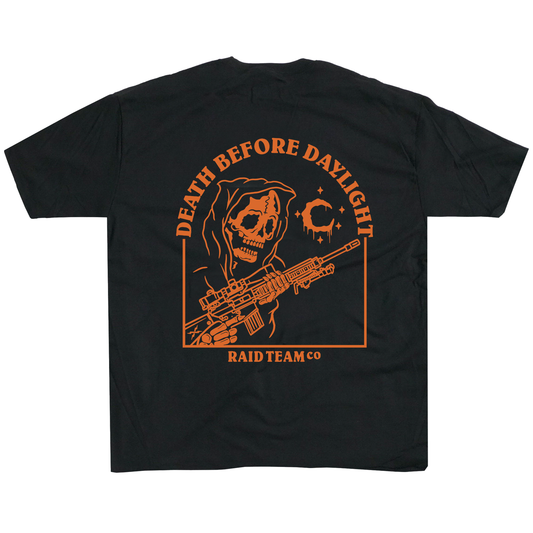 Orange Death Before Daylight M110 Tee