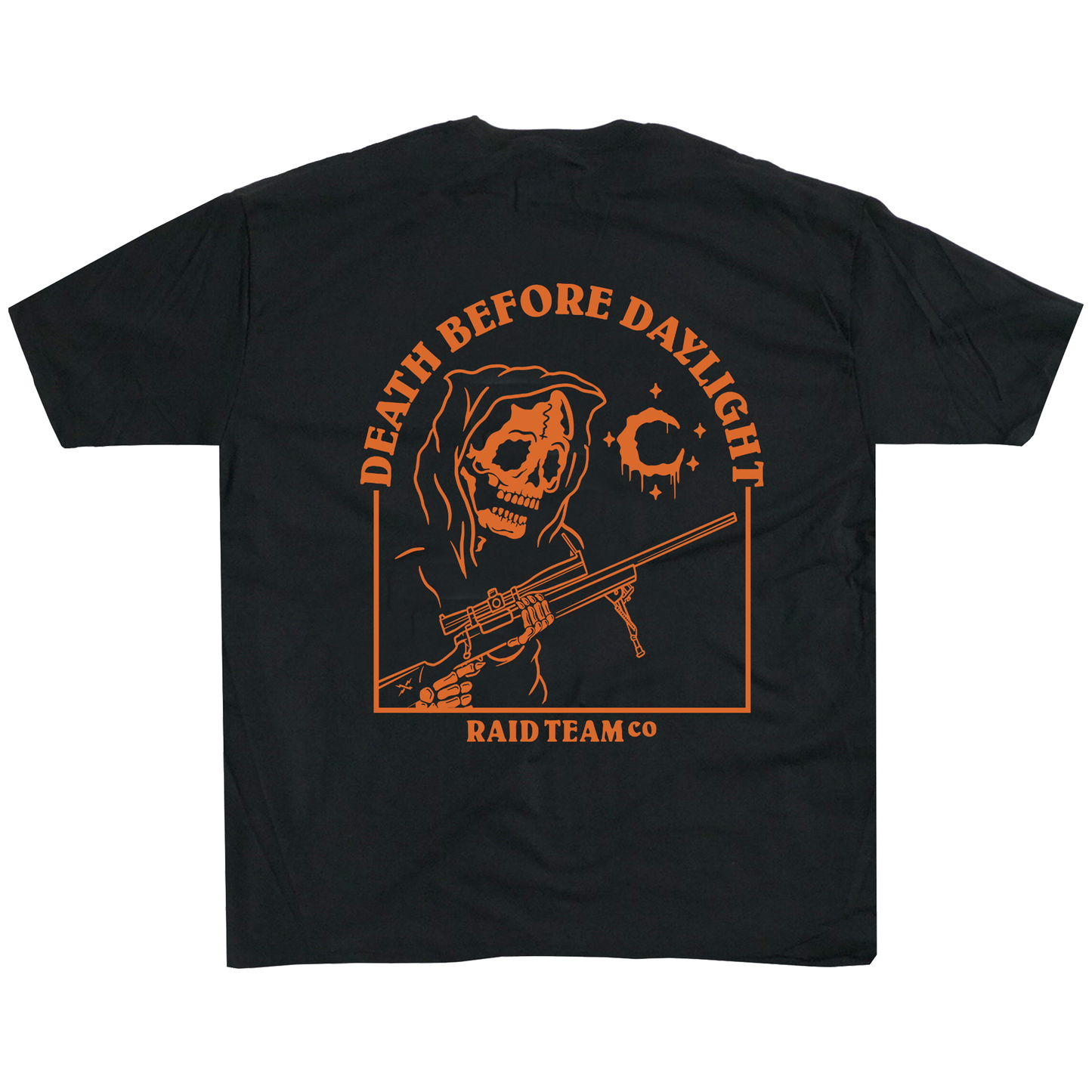 Orange Death Before Daylight M40 Tee