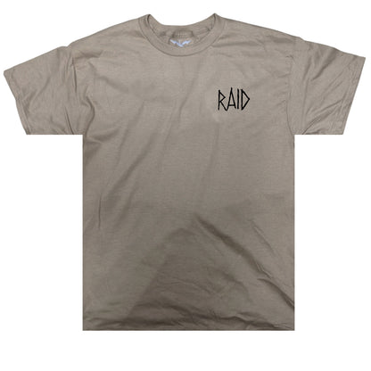 PRIMAL RAIDS-MILITARY BROWN TEE
